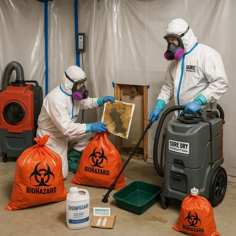 Contaminated Water Handling Protocols process in LaFollette, TN