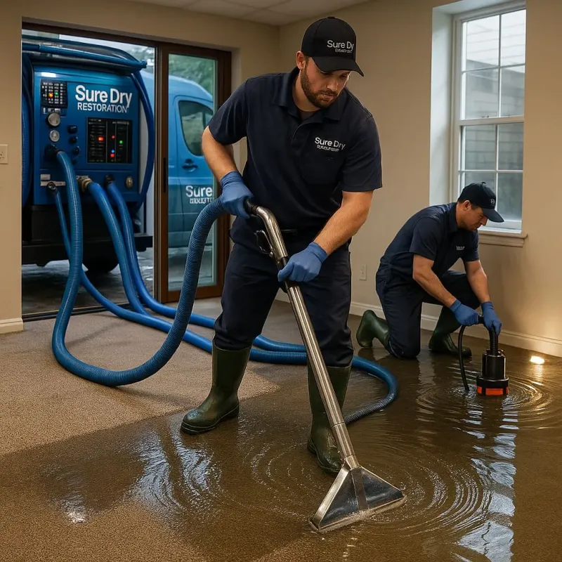 Water Extraction and Removal process in LaFollette, TN
